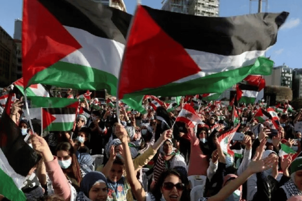 Multitudinarias manifestaciones en Cisjordania y países árabes en apoyo a los palestinos de Gaza