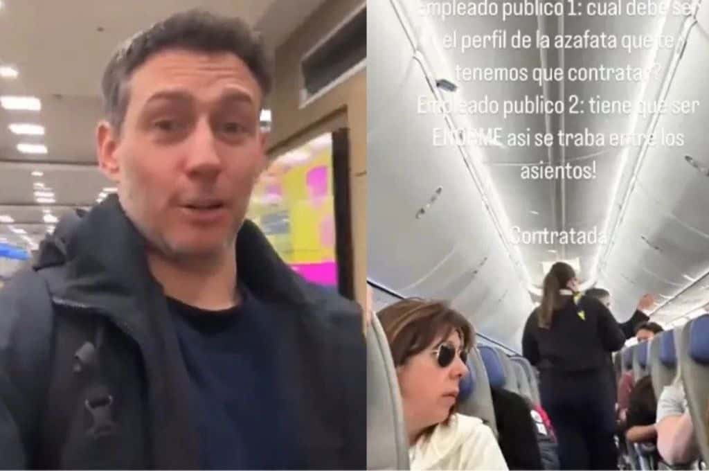 Video indignante: un pasajero discriminó a una azafata de Aerolíneas Argentinas por su cuerpo