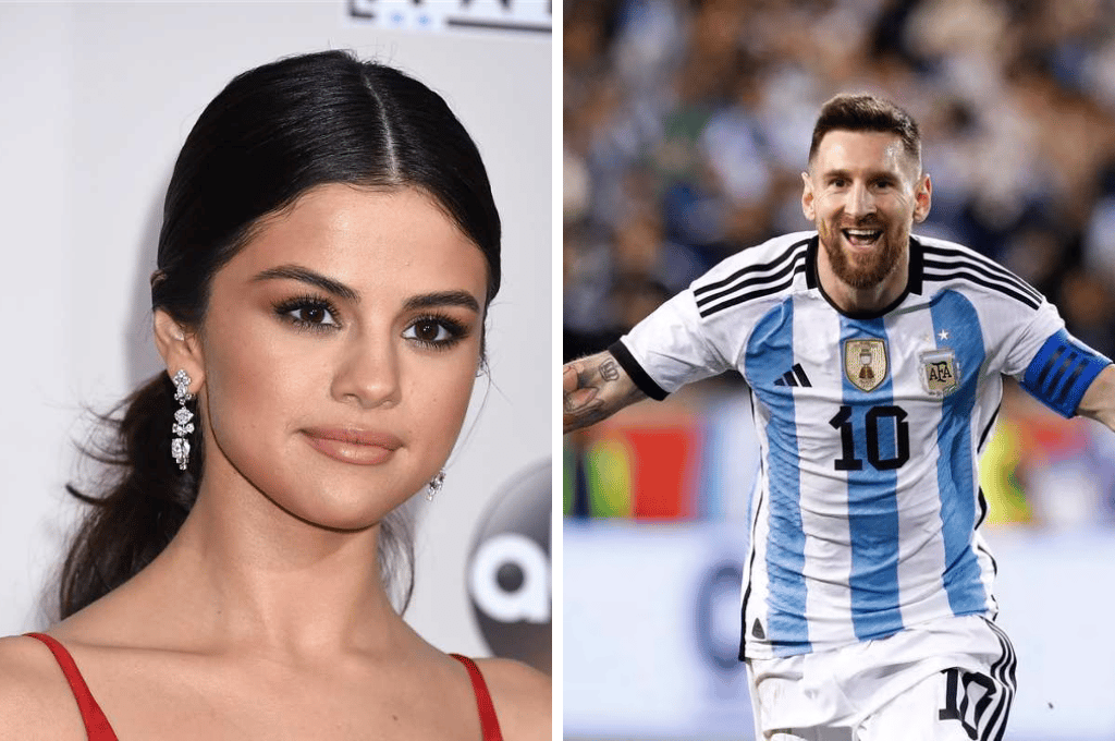 Messi, solidario: donó una camiseta de Argentina autografiada a la fundación de Selena Gómez