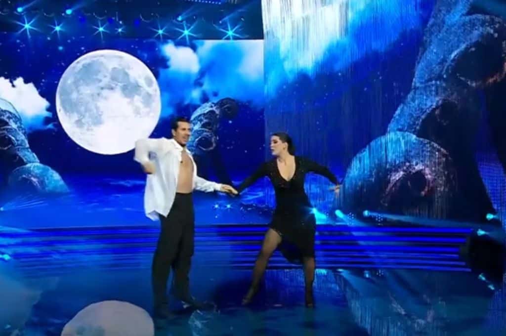 Bailando de Italia. así fue el gran debut de Wanda Nara y Pasquale La Rocca en el relity de la RAI