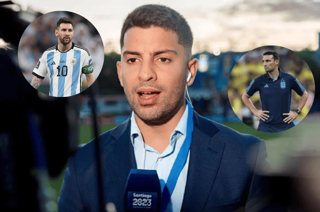 Gastón Edul se enfureció con un usuario de X por una fake news sobre Messi y Scaloni: los chats