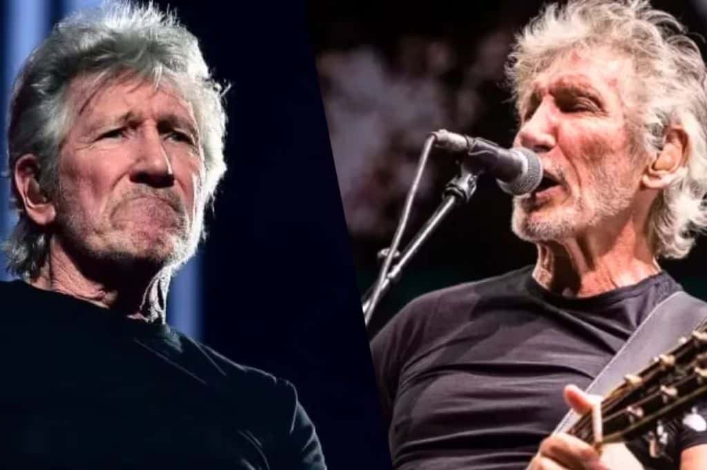 Con mensajes y frases desafiantes, Roger Waters inició su presentación en Argentina