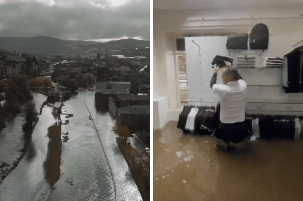 Video: la tormenta Ciarán dejó un muerto en Francia y graves inundaciones en Irlanda