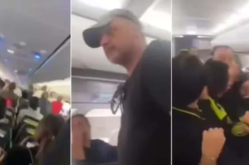 Un pasajero borracho le pegó a un policía que quiso bajarlo de un avión en un aeropuerto de Colombia