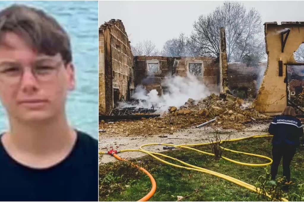 Conmoción en Francia: un chico de 15 años asesinó a sus padres y luego incendió la casa con los cuerpos adentro