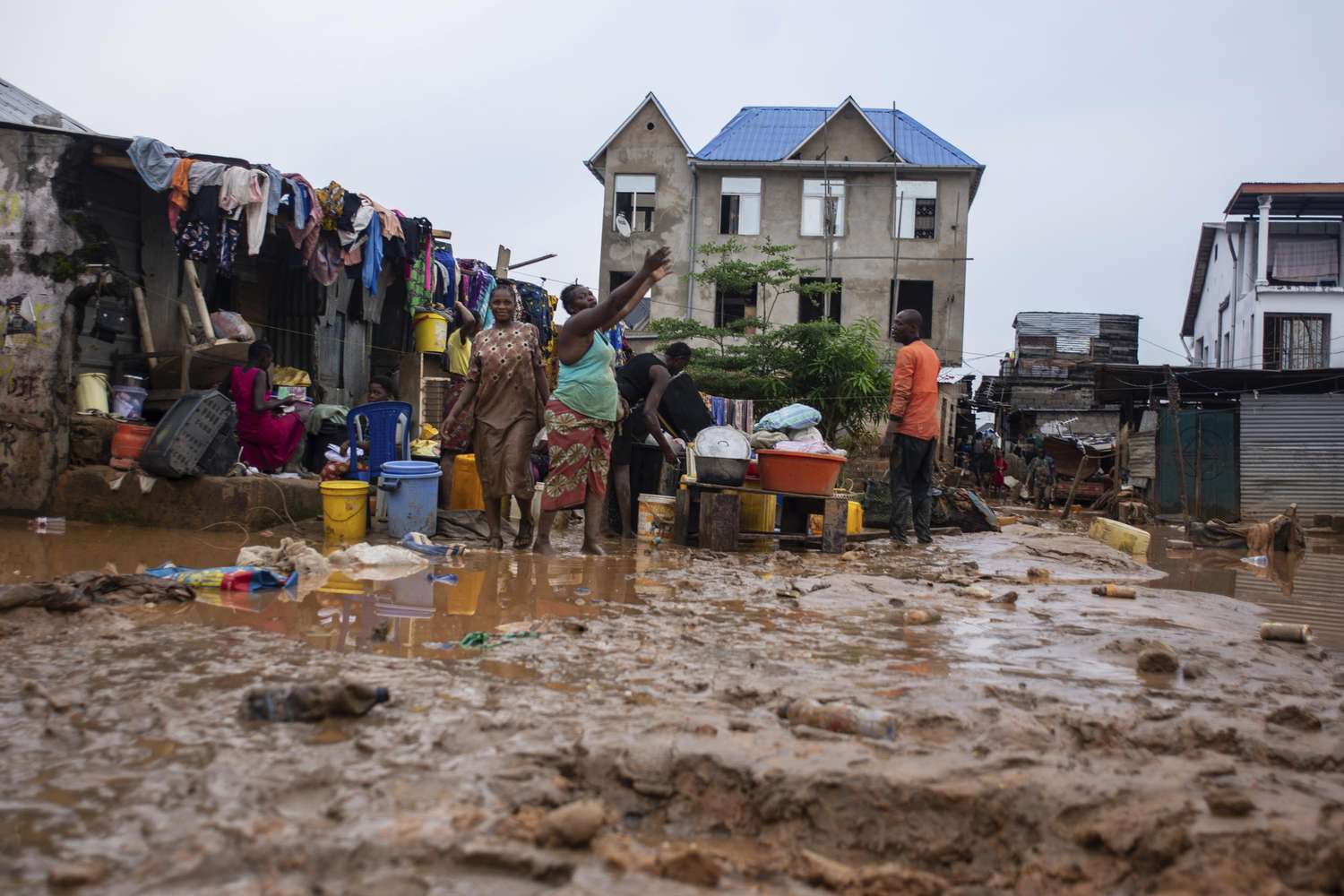 Al menos 17 muertos por las inundaciones provocadas por las lluvias en el Congo