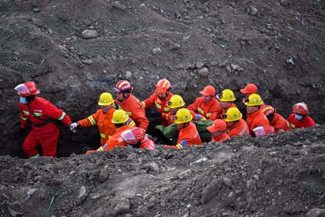 China: al menos 12 muertos tras un accidente en una mina de carbón