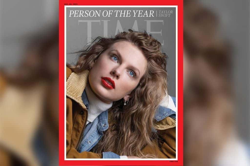 Taylor Swift es la persona del año, según la revista Time
