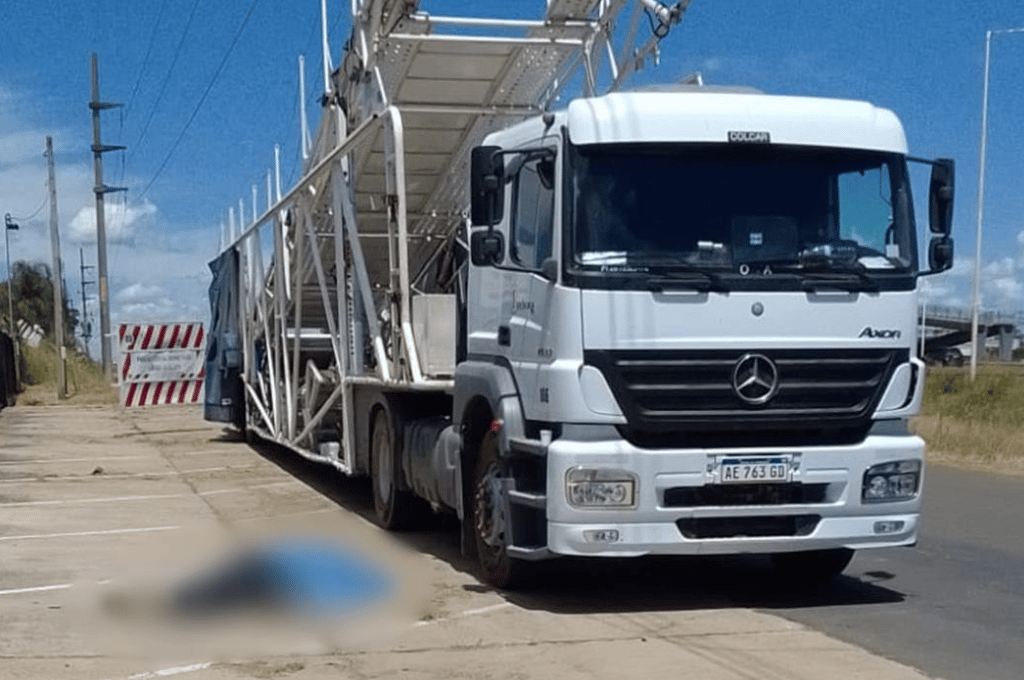 Concordia: un camionero falleció al tocar cables de alta tensión