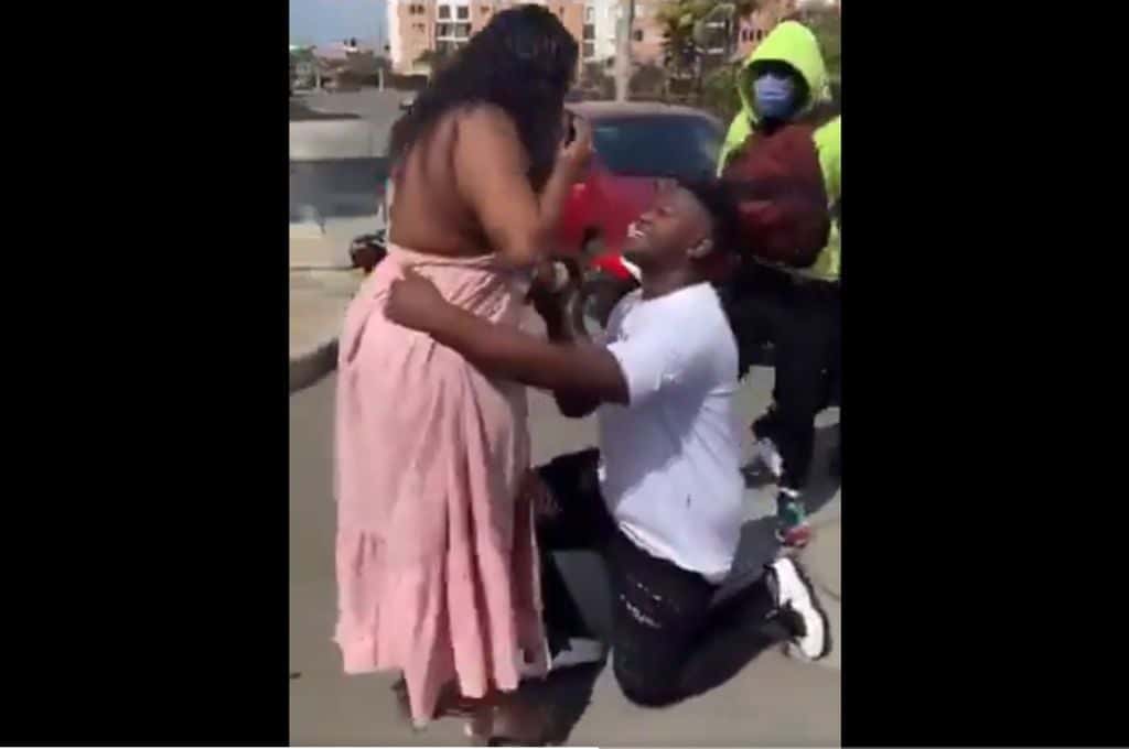 Una "temerosa" propuesta: simuló robo armado para pedirle casamiento a su novia