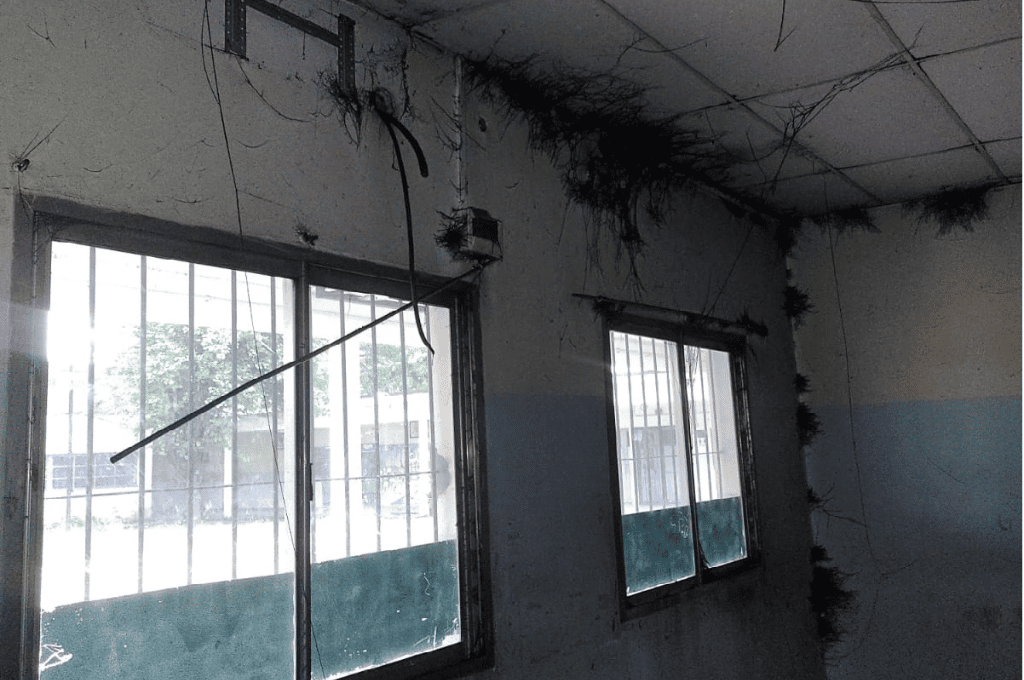Reconquista: robaron y prendieron fuego una escuela