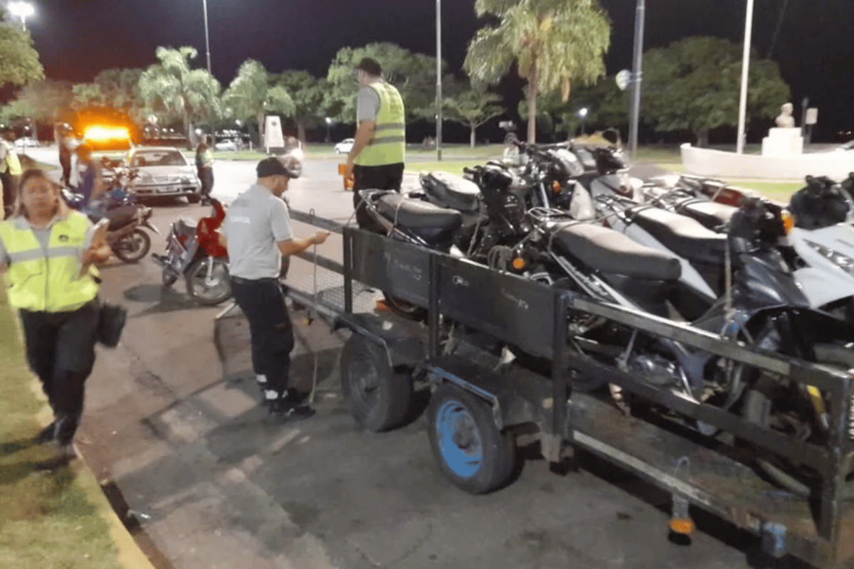 Retuvieron 28 motos y 13 autos: fuertes operativos en Santa Fe