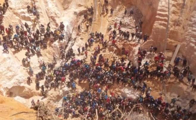 Venezuela: colapsó la mina ilegal de oro "Bulla Loca"  y murieron 30 personas