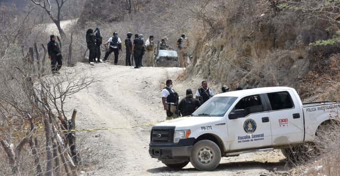México: encontraron cinco cuerpos calcinados tras un presunto enfrentamiento entre criminales