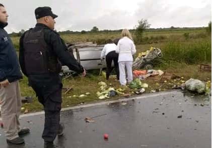 Fatal accidente sobre la Ruta Provincial 4