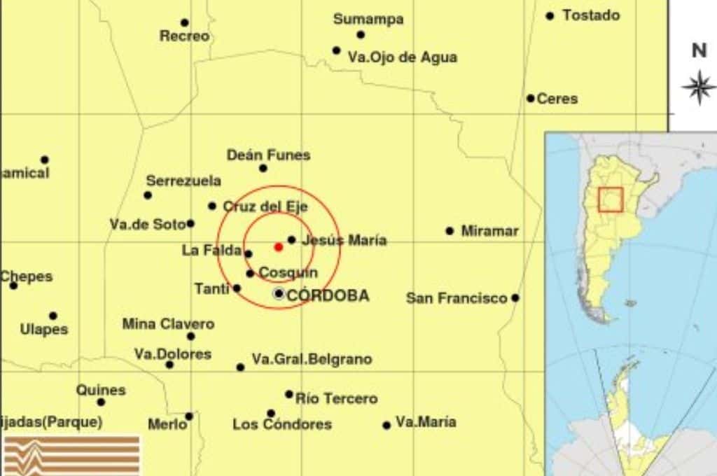 Un fuerte sismo sacudió a Córdoba: se sintió en distintos puntos de la provincia