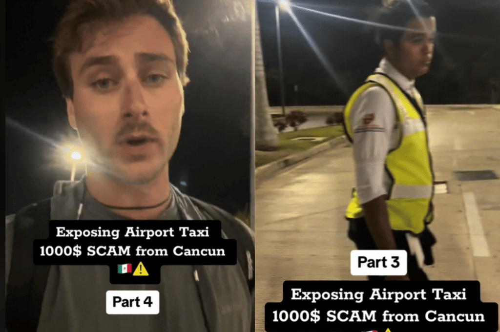 Video: turista canadiense denunció como un taxista intentó secuestrarlo en México