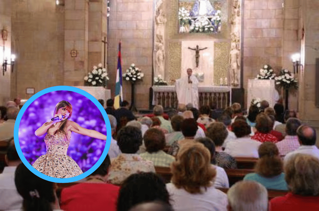 Es viral: una iglesia realizará misas con música de Taylor Swift