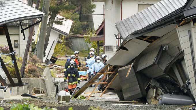 Un terremoto de magnitud 6,6 grados azotó a Japón y dejó al menos nueve heridos