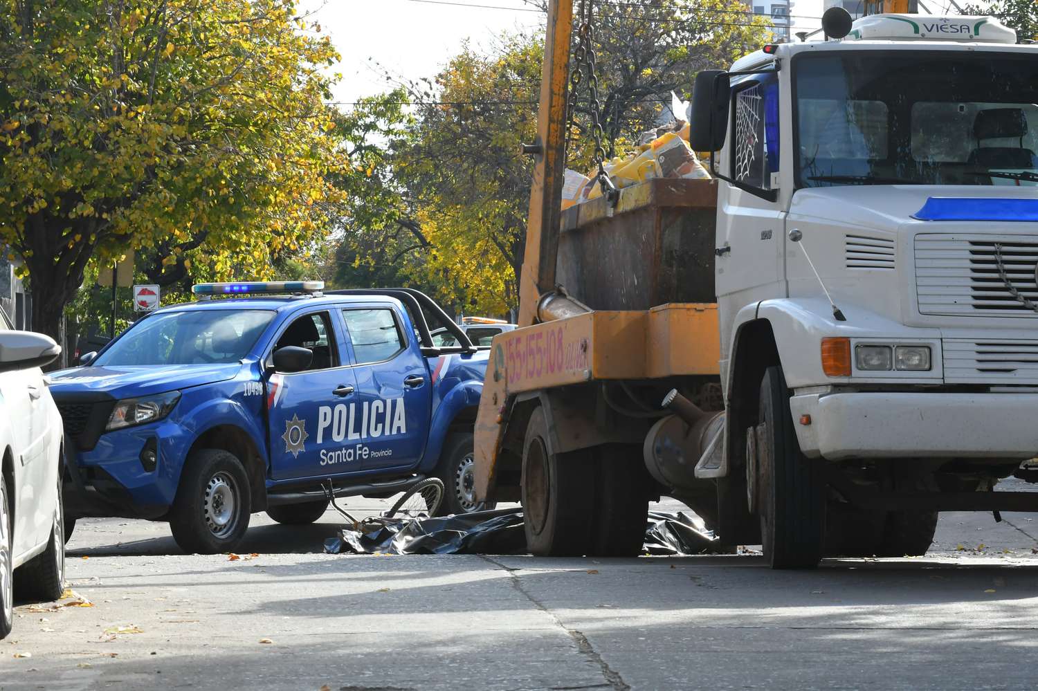 Accidente fatal en Santa Fe: un ciclista murió al ser embestido por un camión