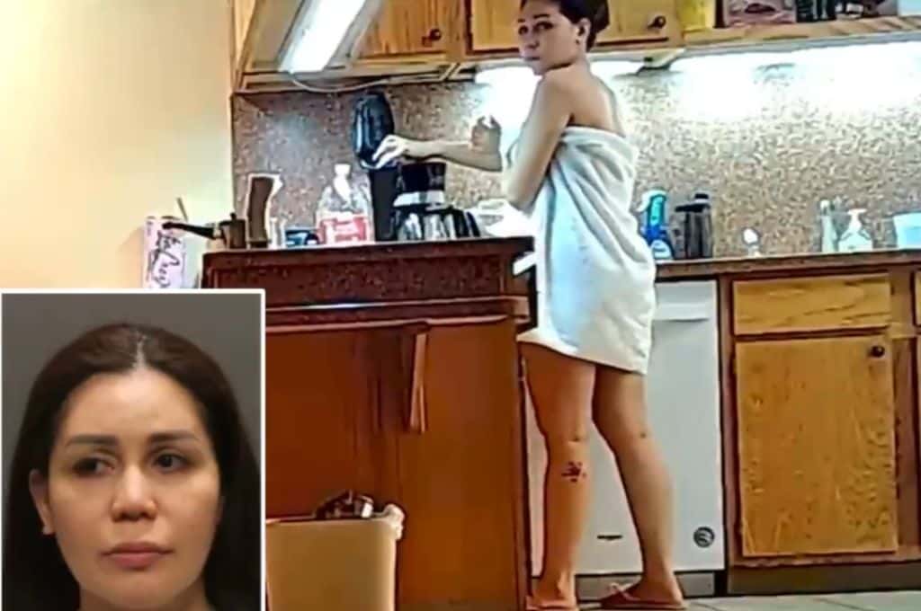 Una mujer intentó envenenar a su marido para cobrar un "beneficio" y quedó filmada