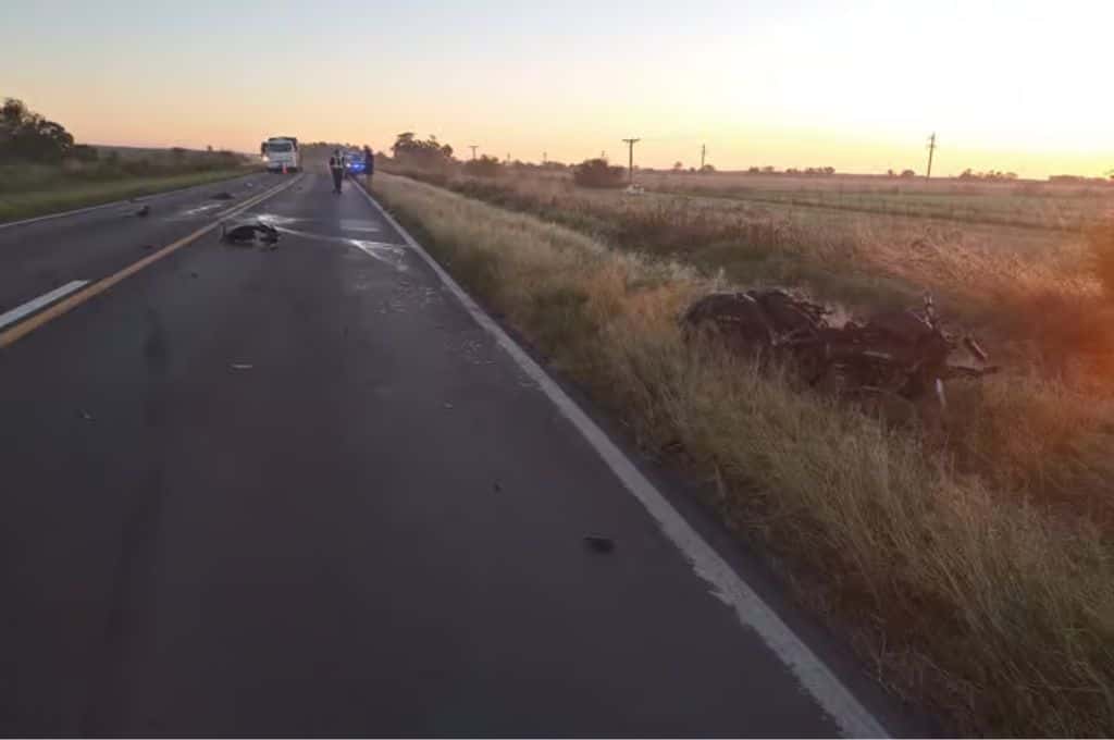 Accidente fatal en ruta 11, altura de Las Garzas: murió un motociclista