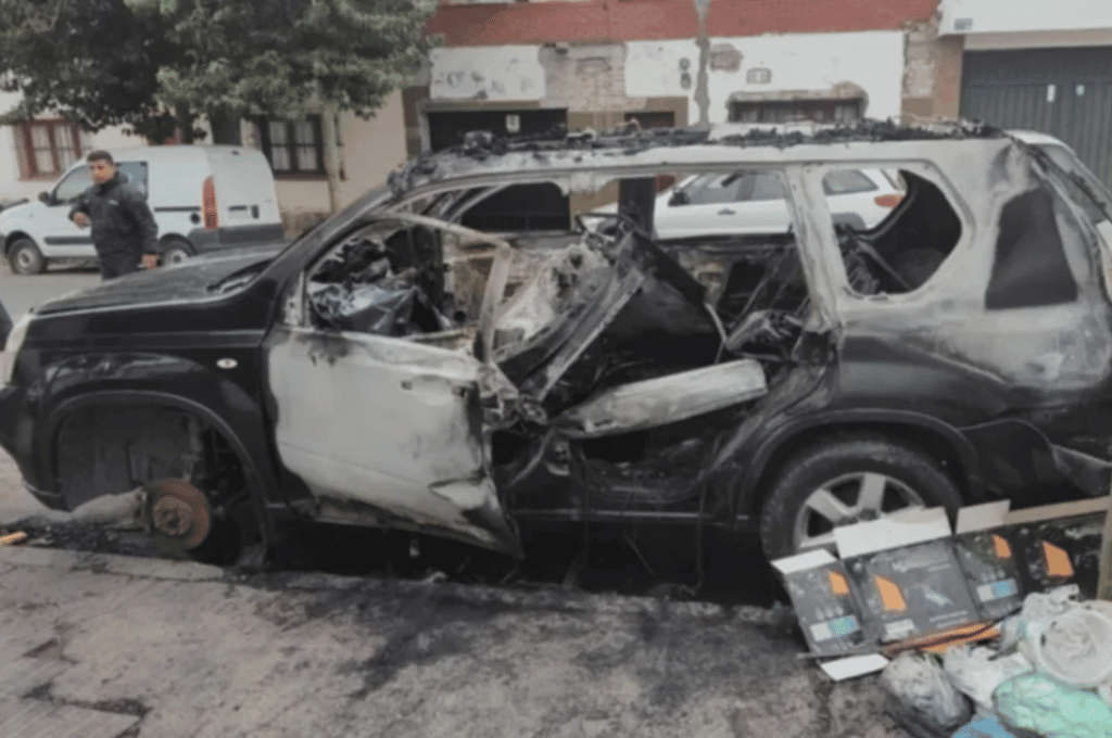 Fatal desenlace: murió un mecánico incinerado dentro de una camioneta