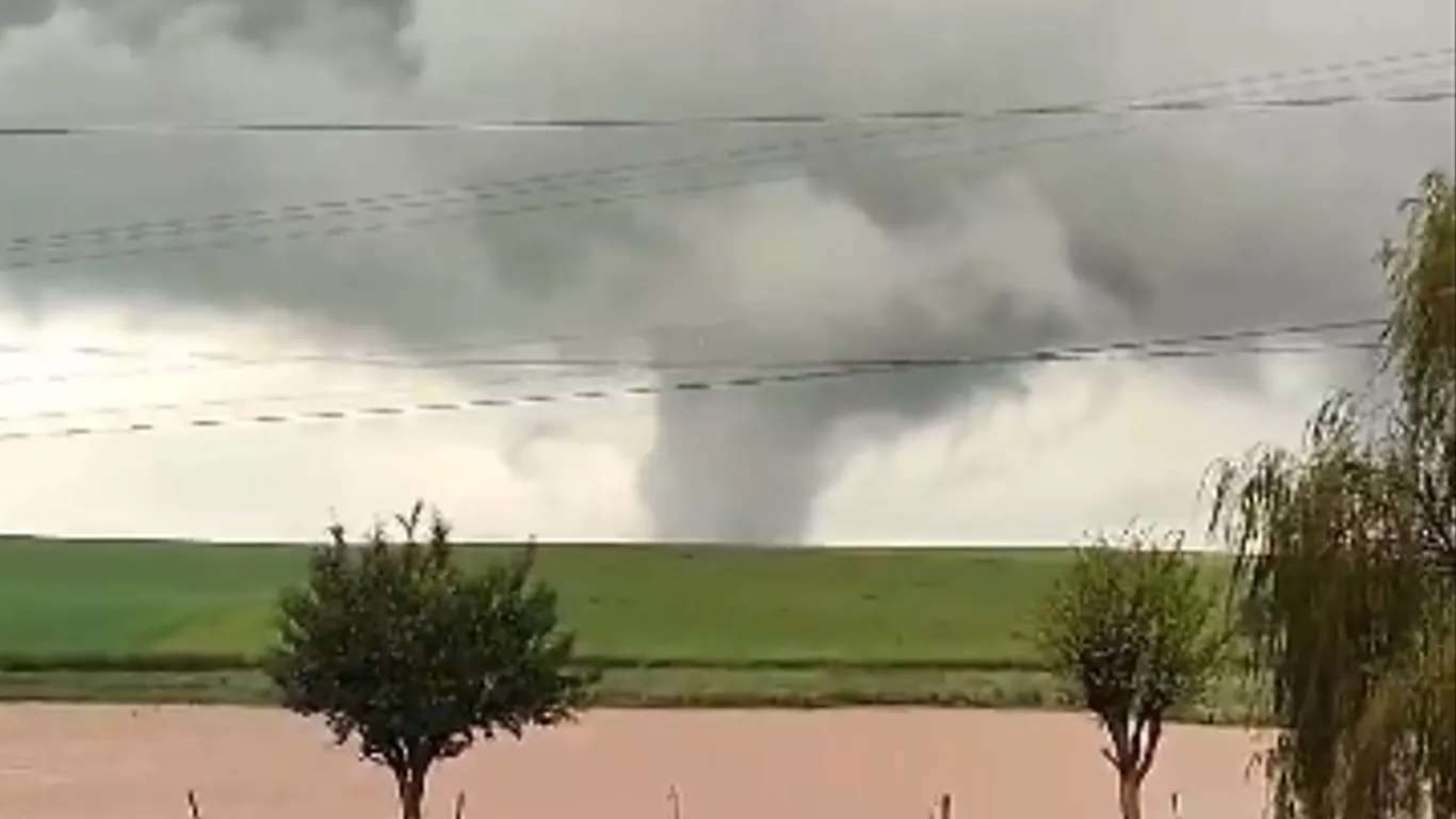 Video: se registró un tornado en el norte de Rio Grande do Sul en Brasil