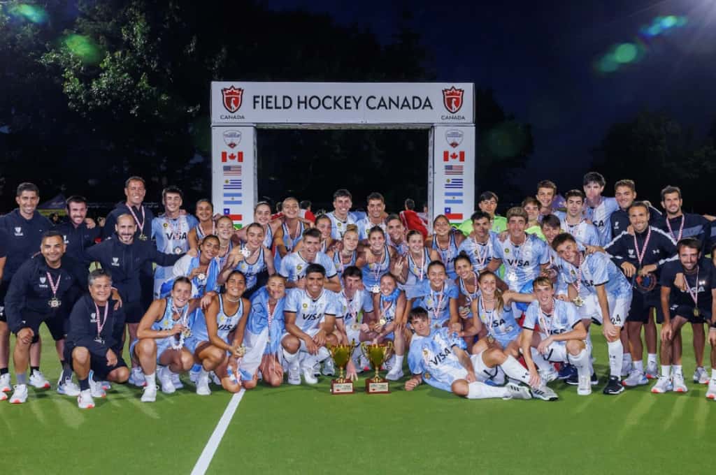 Argentina domina los deportes americanos: las selecciones Sub 21 de hockey campeonaron en Canadá