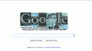 Google recuerda a Julio Cortázar, quien hoy hubiera cumplido cien años