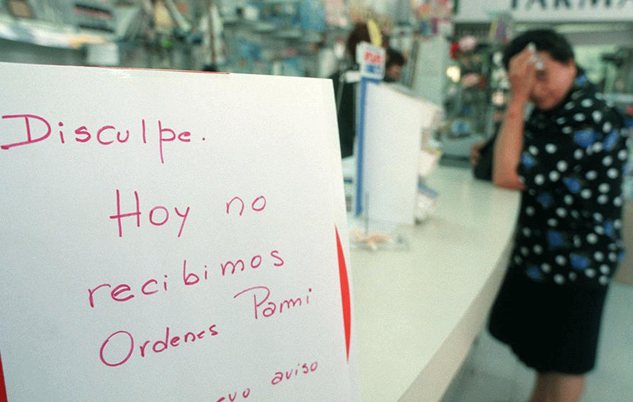 Las farmacias no atienden a afiliados de PAMI