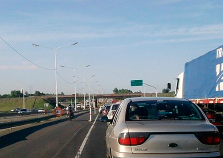 Informe del tránsito en rutas y accesos a Santa Fe
