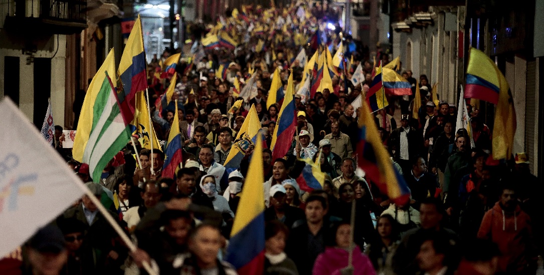 Ecuador: Nueva protesta por un supuesto fraude electoral