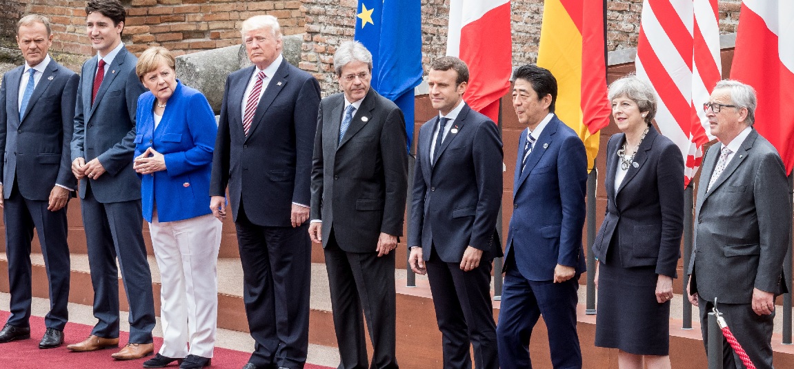 Empezó el primer G7 de Trump