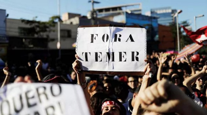 Un carnaval en San Pablo para gritar “Fuera Temer”