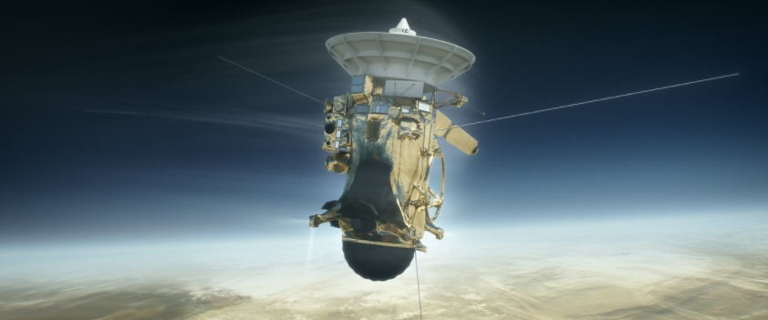 La sonda Cassini se desintegró en la atmósfera de Saturno