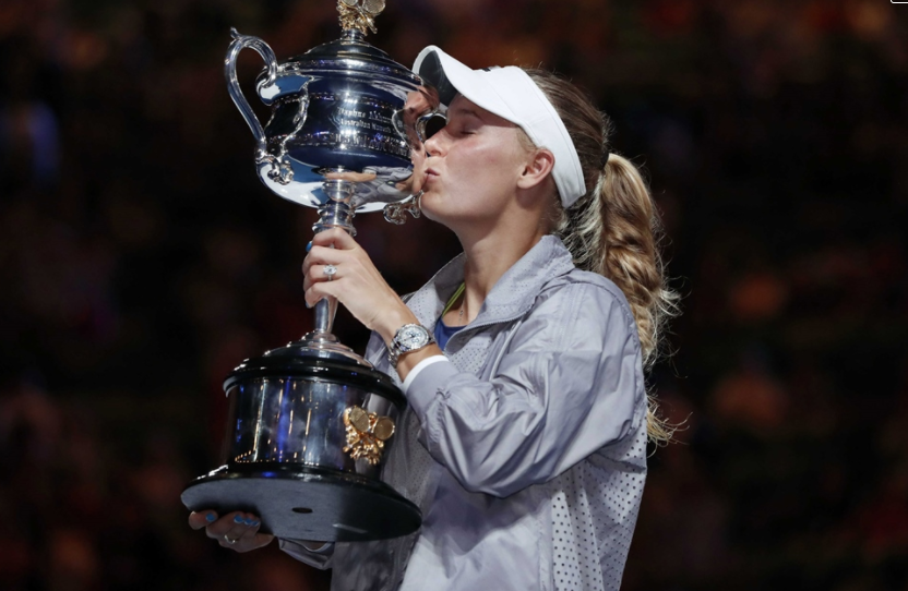 Wozniacki ganó el Abierto de Australia
