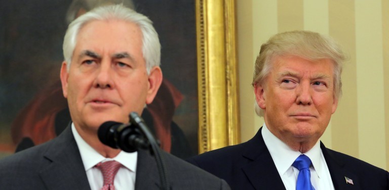 Rex Tillerson, el enviado de Trump que llega a la Argentina