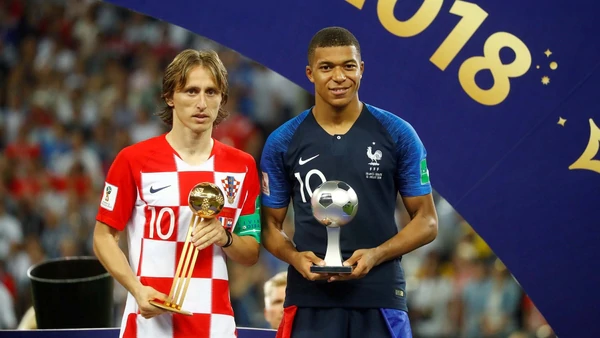 Luka Modric fue elegido Balón de Oro del Mundial