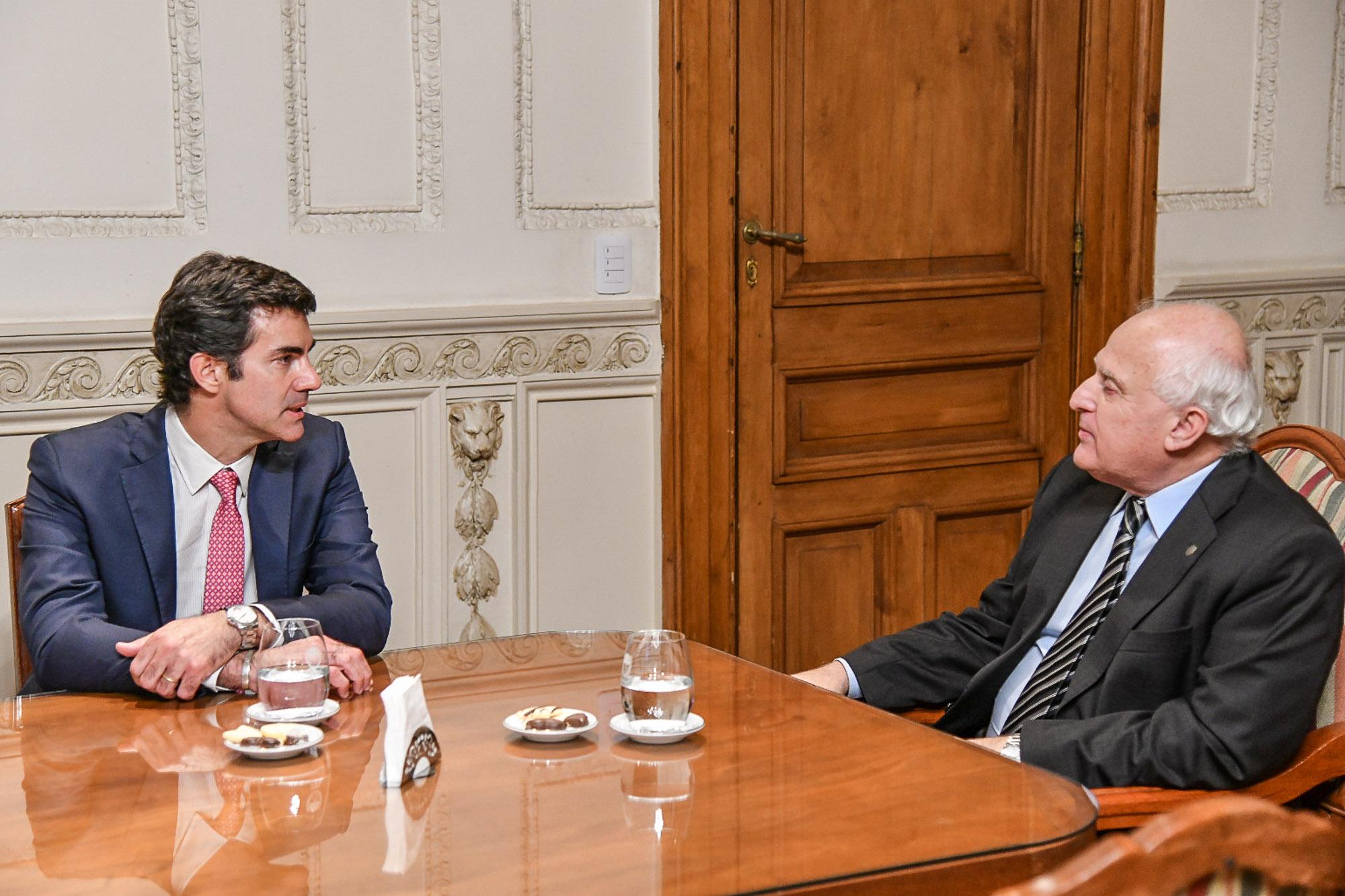 Lifschitz se reunió con Urtubey en Rosario