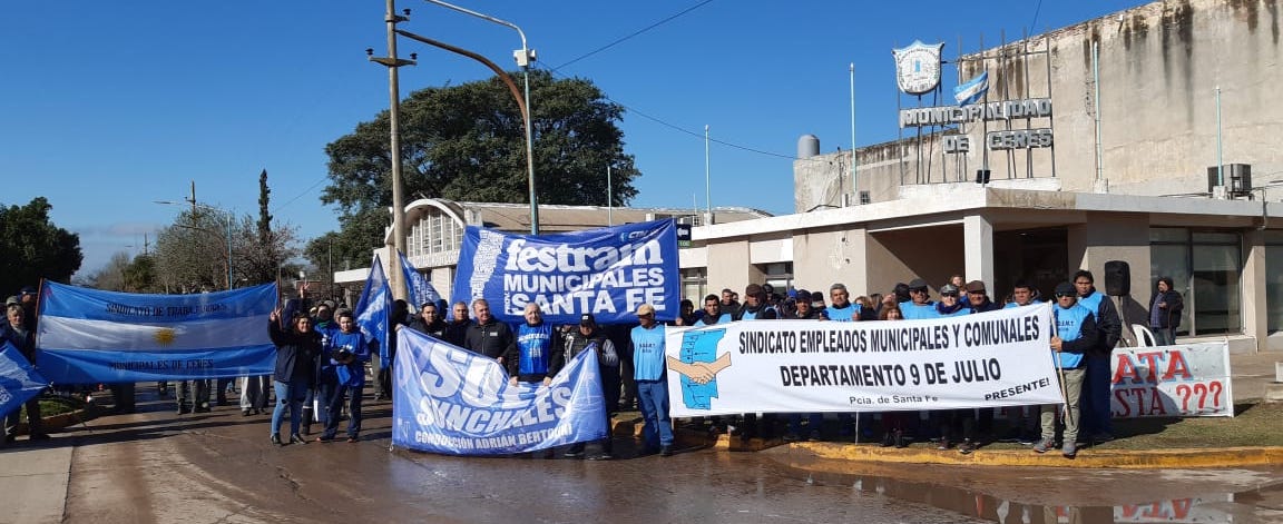 Ceres: FESTRAM continúa con las medidas de fuerza