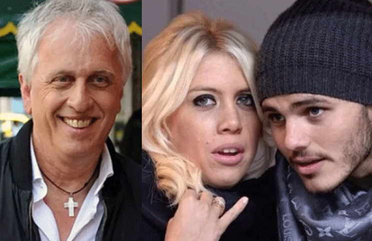 Andrés Nara se metió en el polémico divorcio de Wanda y Mauro Icardi