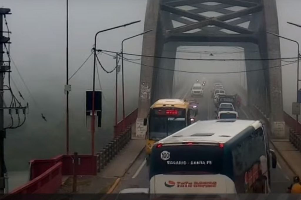 Jueves fresco con gran presencia de neblina en la ciudad de Santa Fe