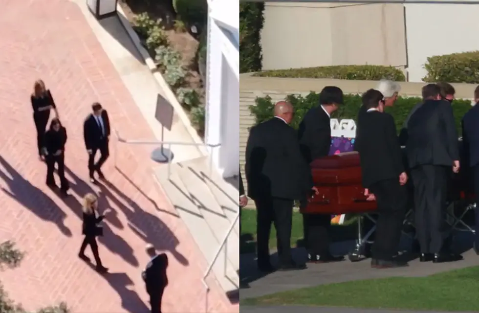 Video los protagonistas de Friends asistieron al funeral íntimo de