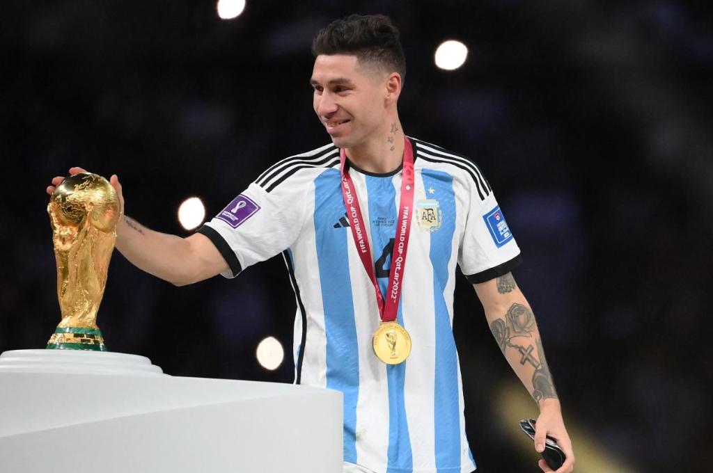 Preocupación en la Selección: Gonzalo Montiel se resintió de su lesión y se pierde el partido ante Austria