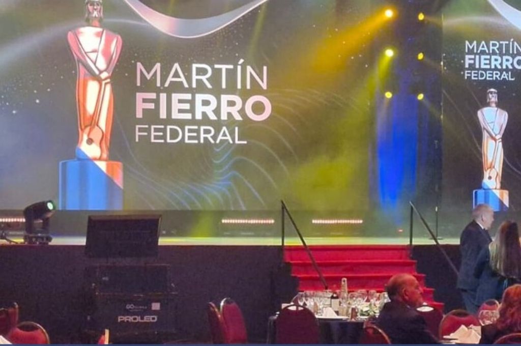 Premios Martín Fierro Federal el oro en televisión fue para Mendoza y