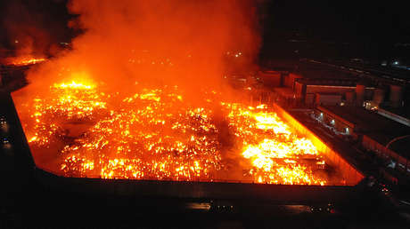 Incendio en Turquía