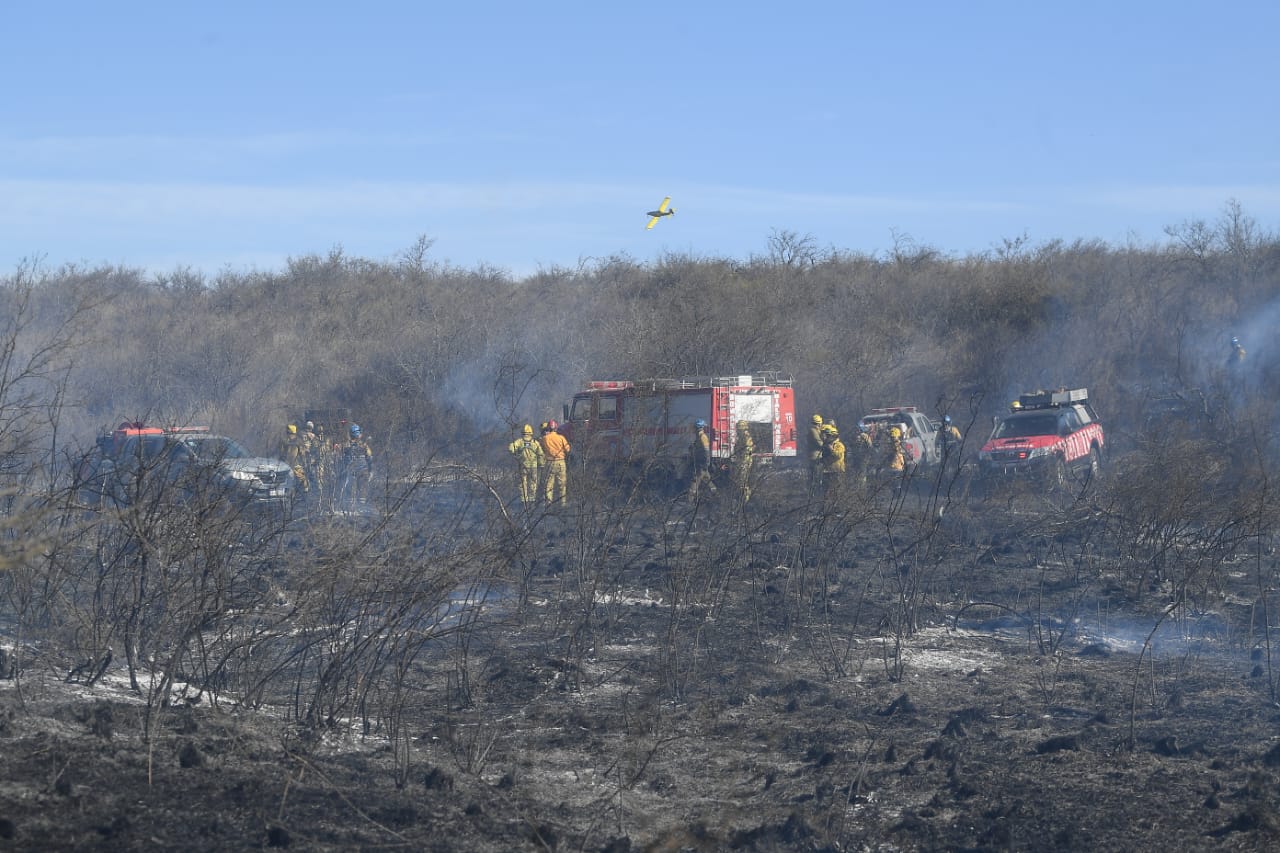 Incendios en la zona de La Calera