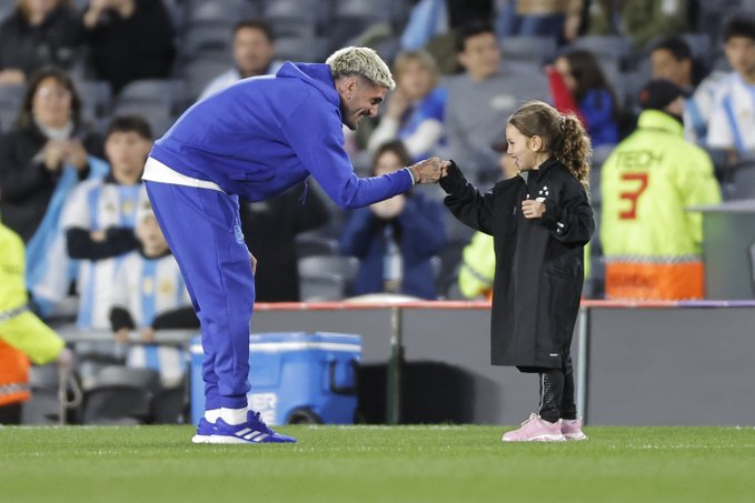 "Lindo momento", entre padre e hija.