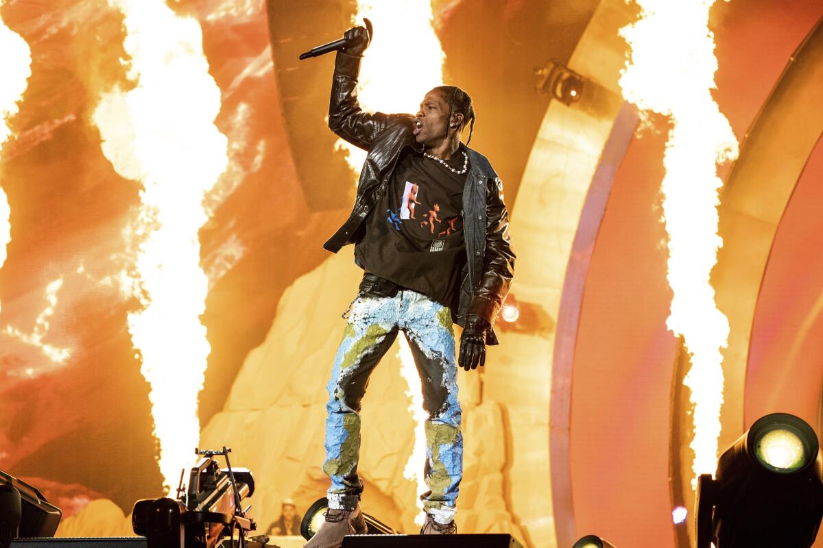 El rapero Travis Scott